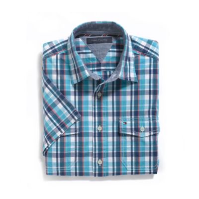 CUSTOM FIT CHECK SHIRT $42.00