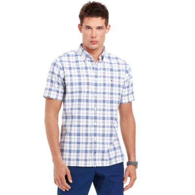 CUSTOM FIT PLAID SHIRT $39.99