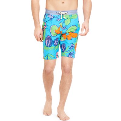 FLORAL PRINT SWIM TRUNK $58.00