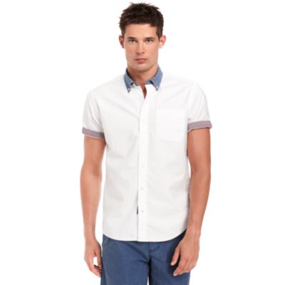 CUSTOM FIT OXFORD SHIRT $58.00