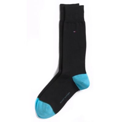 SOLID COLORBLOCK TROUSER SOCK $7.50