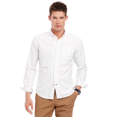 CUSTOM FIT STRIPE SHIRT $78.00