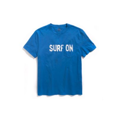 SURF ON POCKET TEE $32.00
