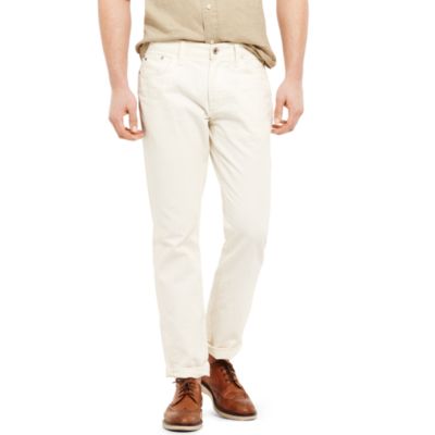 GARMENT DYED SLIM STRAIGHT JEAN $78.00