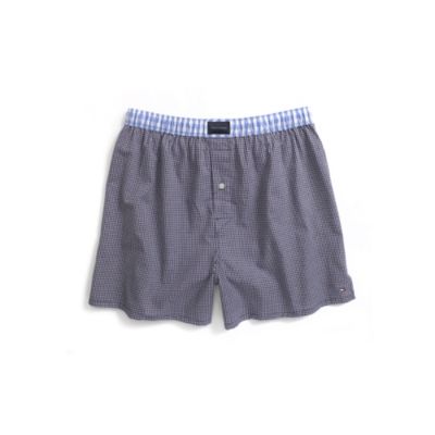 GINGHAM WOVEN BOXER $19.50