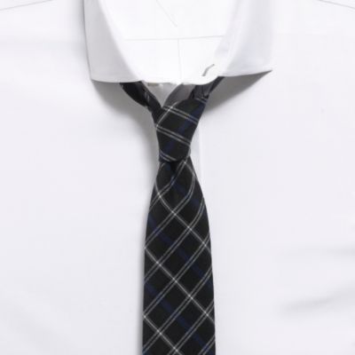 WOOL PLAID TIE $12.99
