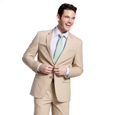 COTTON POPLIN SUIT JACKET $289.99