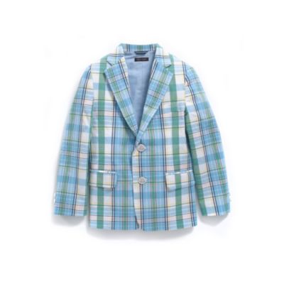 PLAID BLAZER $79.50