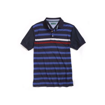 GOLF STRIPE POLO $80.00