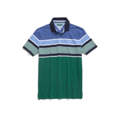 GOLF CHEST STRIPE POLO $80.00