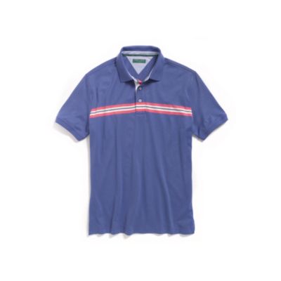 GOLF CHEST STRIPE POLO $78.00