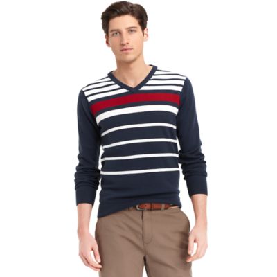 GOLF STRIPE SWEATER $100.00