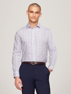 Slim Fit THFlex Plaid Twill Shirt