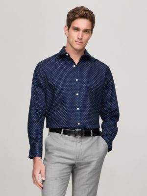 Tommy hilfiger men's outlet button down shirts