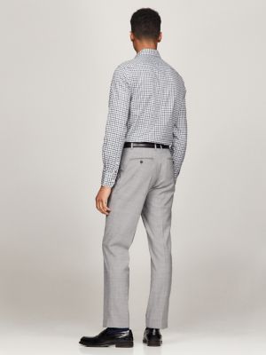 Slim Fit THFlex Plaid Dress Shirt, Hunter Green