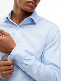 Slim Fit THFlex Dress Shirt — Light Blue 3