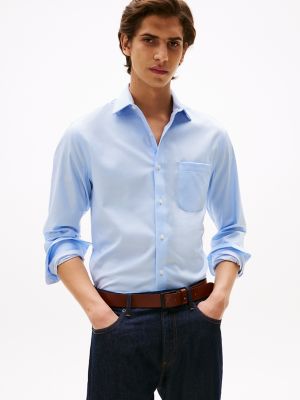 Regular Fit THFlex Dress Shirt, Light Blue