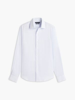 Мужские платья Tommy Hilfiger Slim Fit THFlex Check Dress Shirt — фото 5