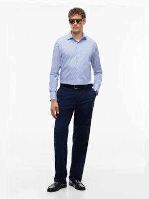 Мужские платья Tommy Hilfiger Regular Fit THFlex Check Dress Shirt — фото 2