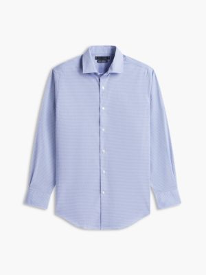 Мужские платья Tommy Hilfiger Regular Fit THFlex Check Dress Shirt — фото 5