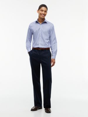 Мужские платья Tommy Hilfiger Slim Fit Geo Print THFlex Dress Shirt — фото 2