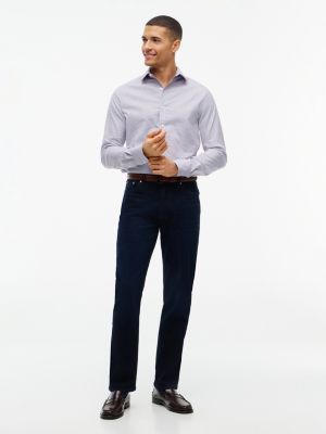 Мужские платья Tommy Hilfiger Slim Fit Check THFlex Dress Shirt — фото 2