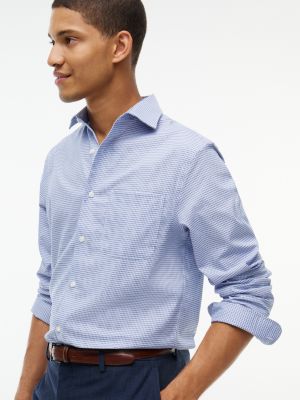 Мужские платья Tommy Hilfiger Regular Fit Check THFlex Dress Shirt — фото 3