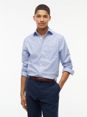 Regular Fit Check THFlex Dress Shirt, Blue