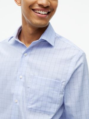 Мужские платья Tommy Hilfiger Regular Fit Plaid THFlex Dress Shirt — фото 3