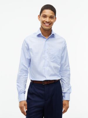 Regular Fit Plaid THFlex Dress Shirt, Green