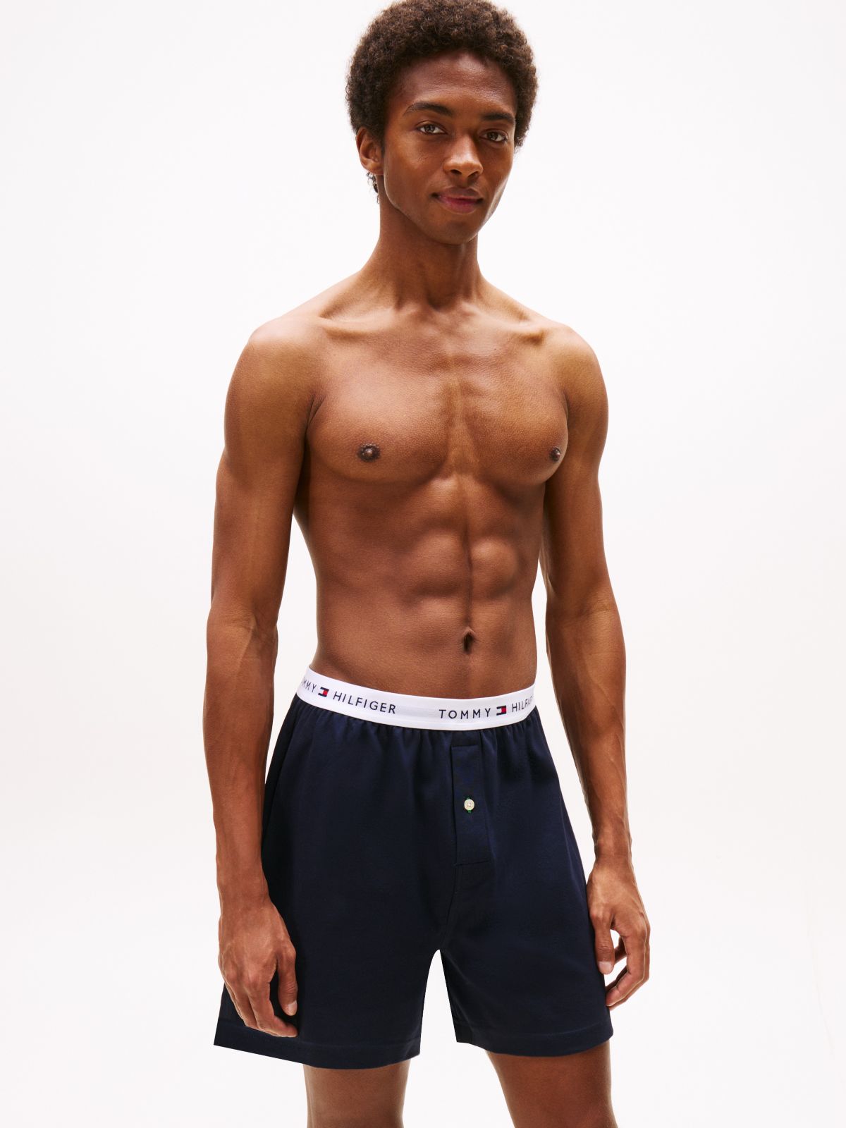 Cotton Classics Boxer Single Pack — Dark Navy