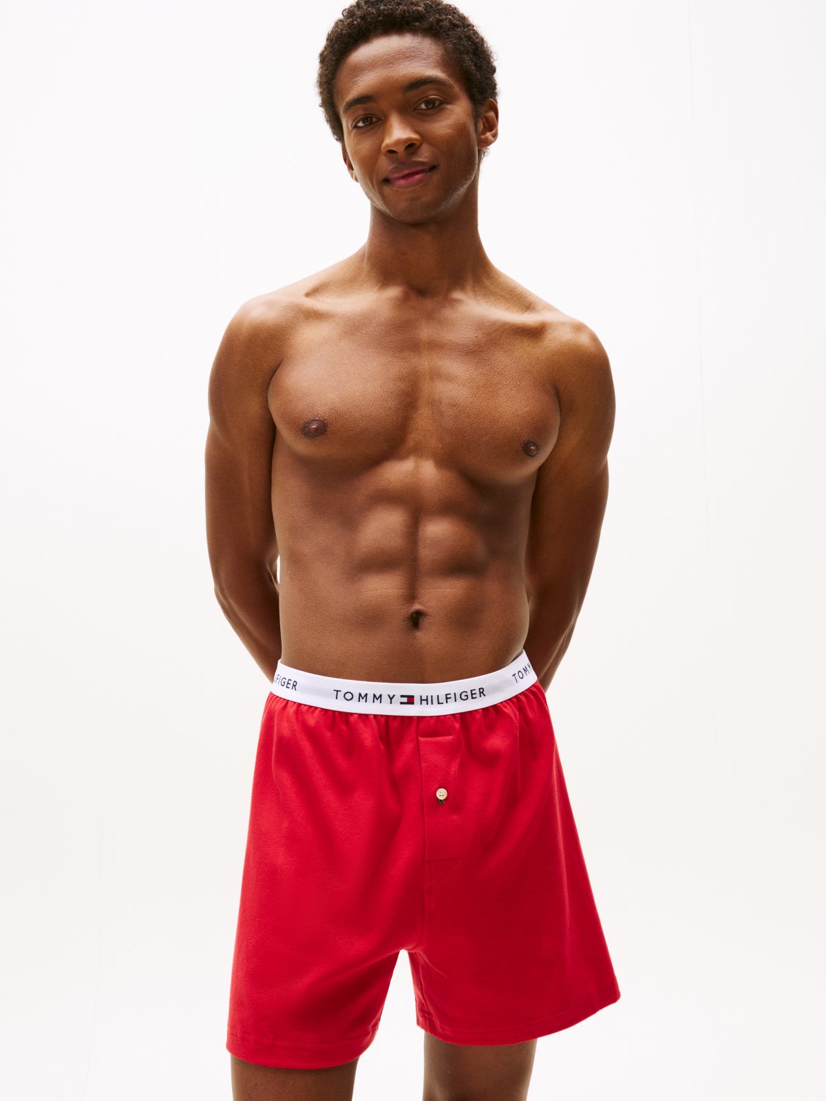 Cotton Classics Boxer Single Pack — Mahogany