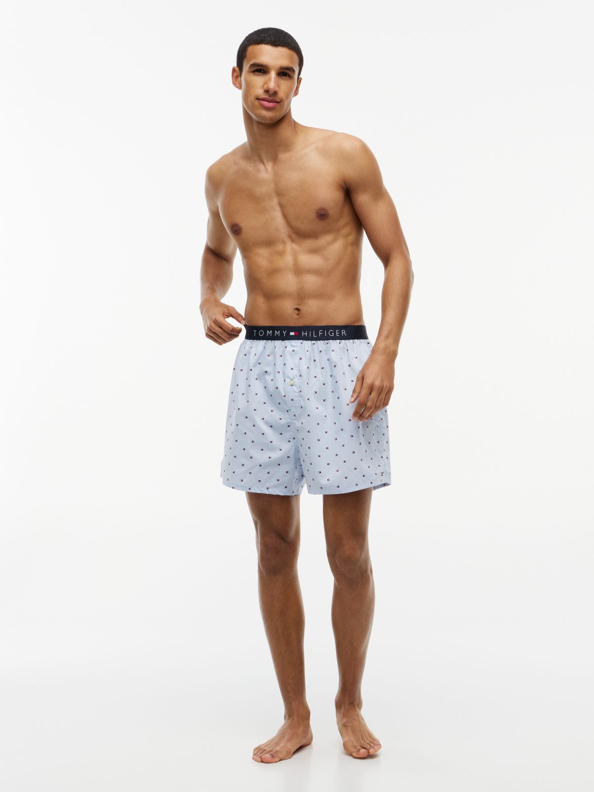Fashion Woven Boxer — Ice