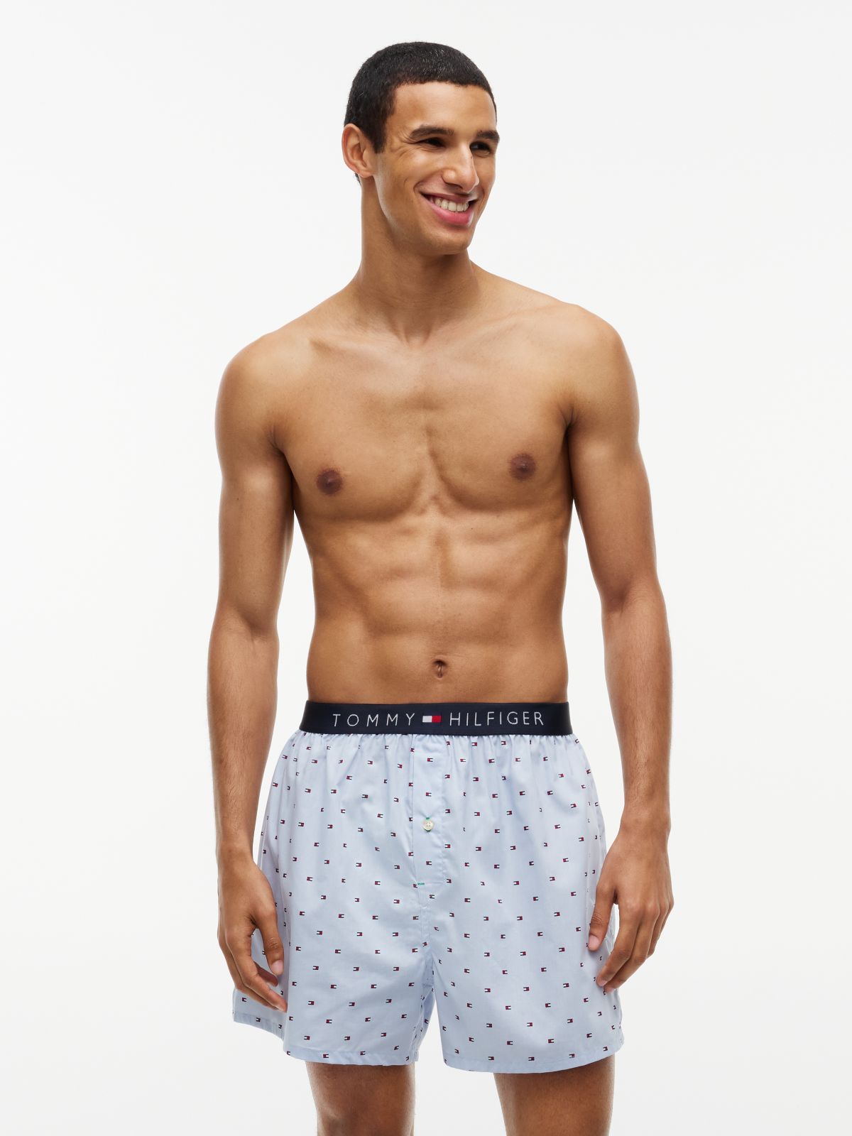 Fashion Woven Boxer — Ice
