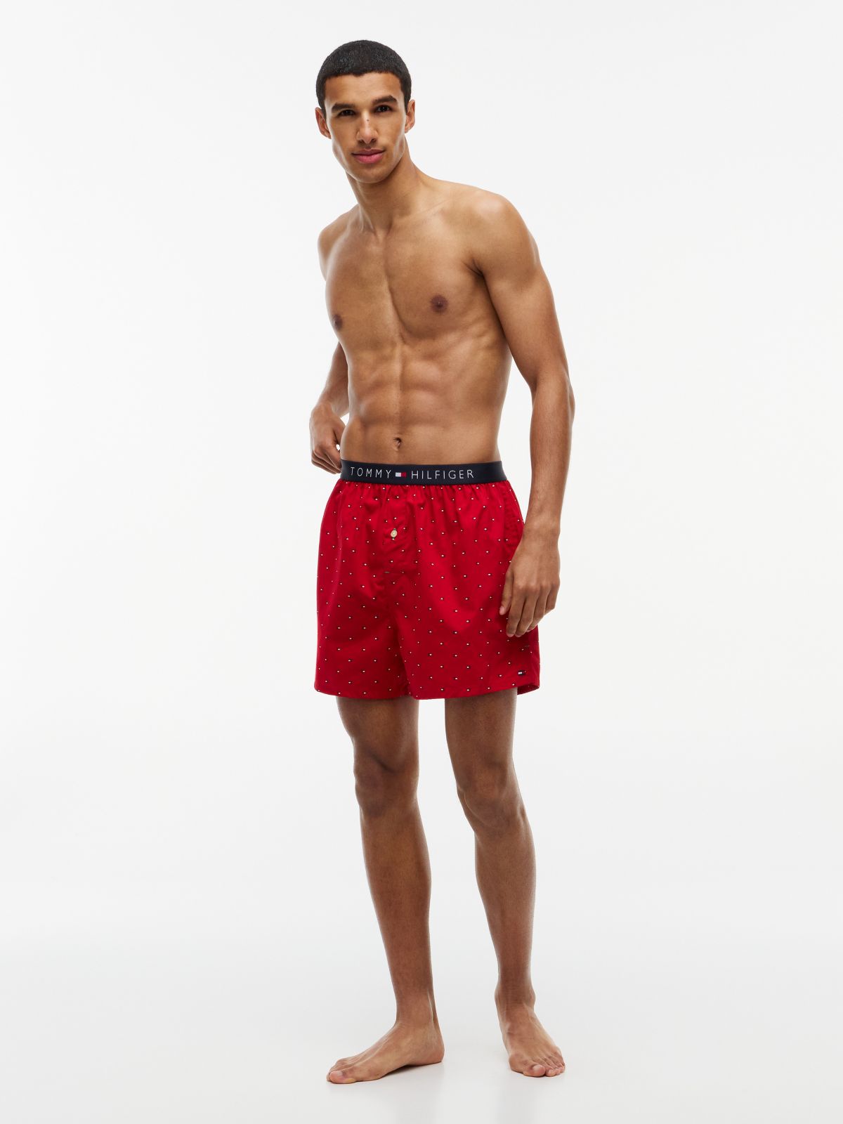 Fashion Woven Boxer — Mahogany