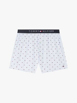 Трусы-боксеры Slim для мужчин, тканый — Tommy Hilfiger, цвет: Ледяной — фото 5