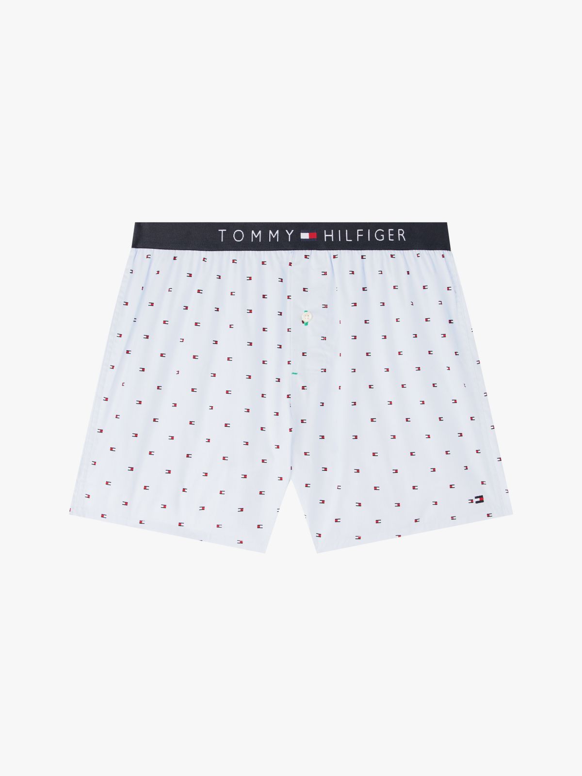 Slim Fit Woven Boxer — Ice