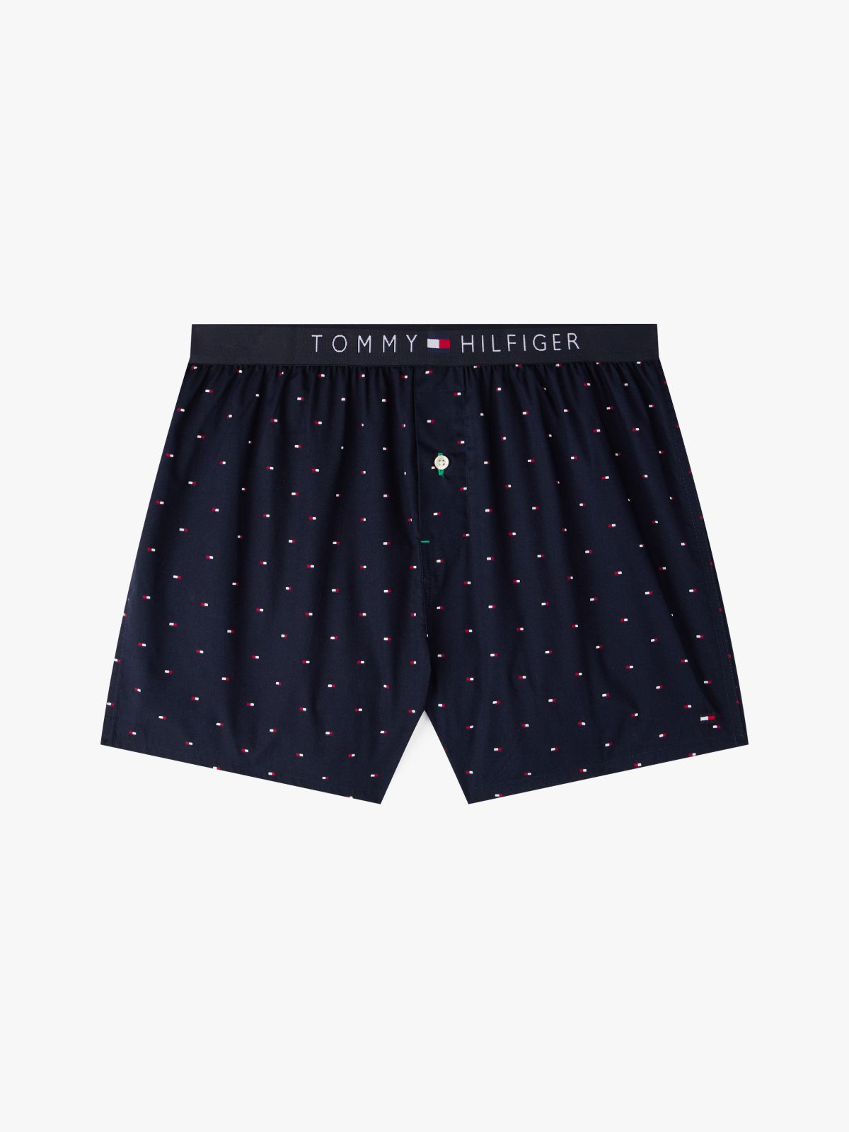 Slim Fit Woven Boxer — Mineral