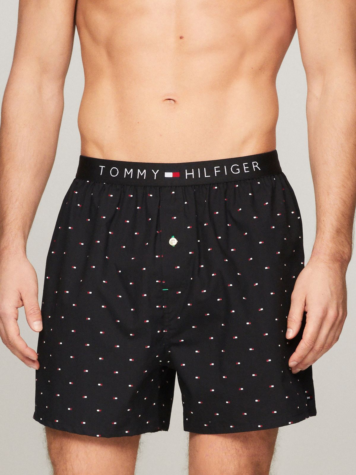 Fashion Woven Boxer — Black