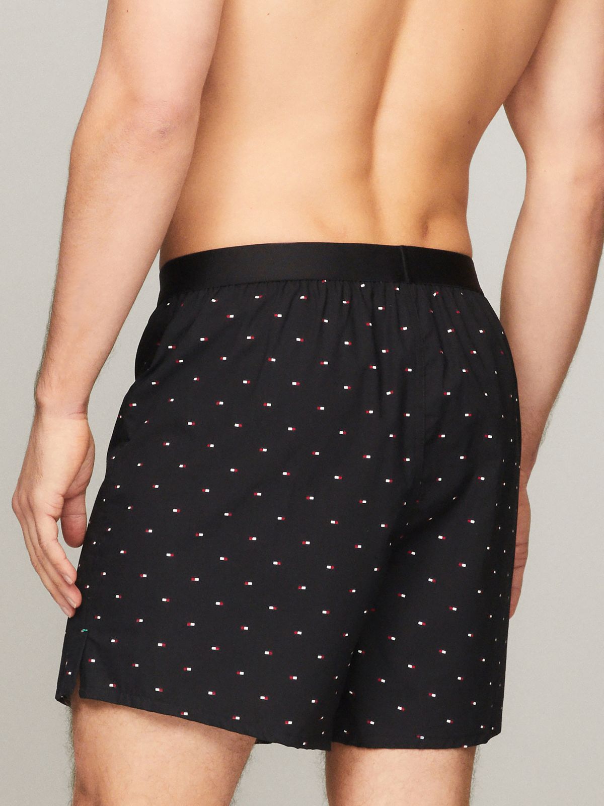 Fashion Woven Boxer — Black