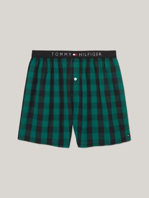 Print Woven Boxer, Ivy