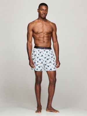 Tommy hilfiger woven boxer shorts sales