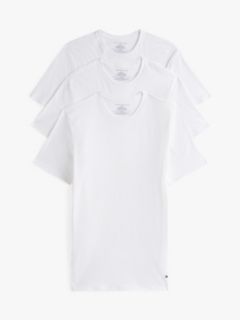Cotton Classics Crewneck Undershirt 3-Pack — White 1