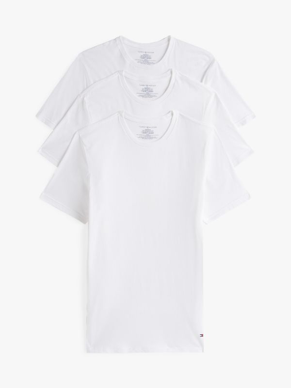 Cotton Classics Crewneck Undershirt 3-Pack — White