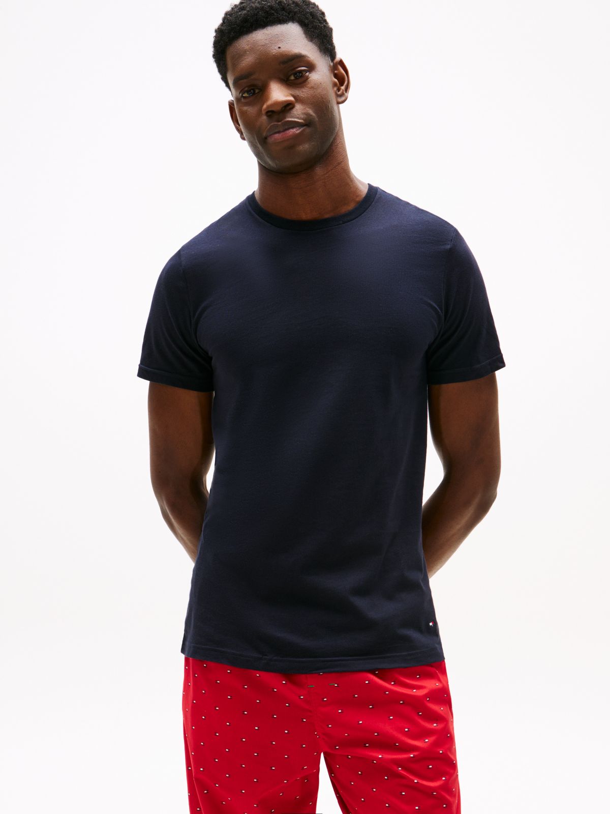 Cotton Classics Crewneck Undershirt 3-Pack — Storm
