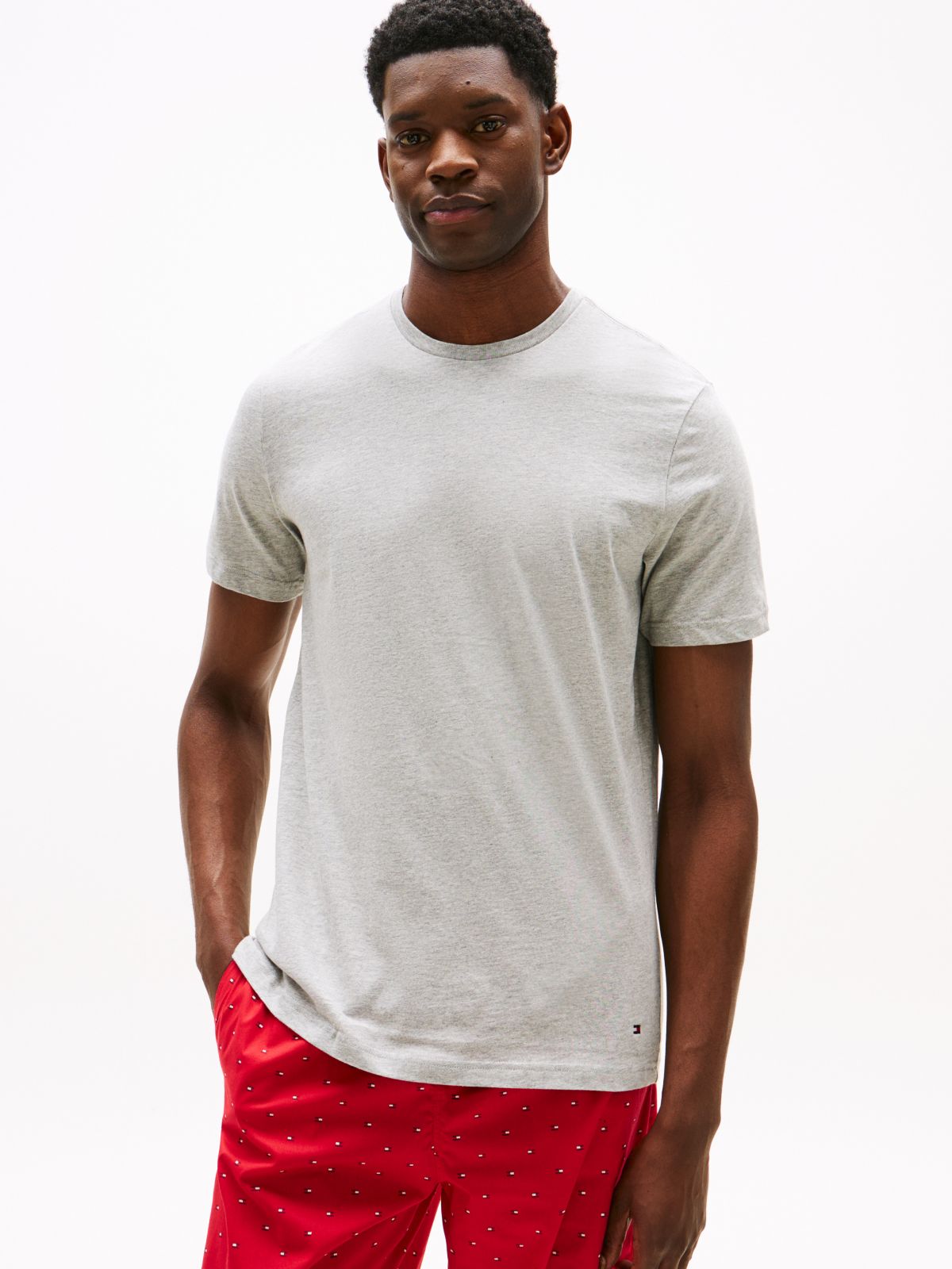 Cotton Classics Crewneck Undershirt 3-Pack — Storm