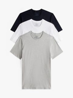 Cotton Classics Crewneck Undershirt 3-Pack — Storm 1
