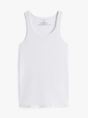 Cotton Classics Tank Undershirt 3-Pack, White