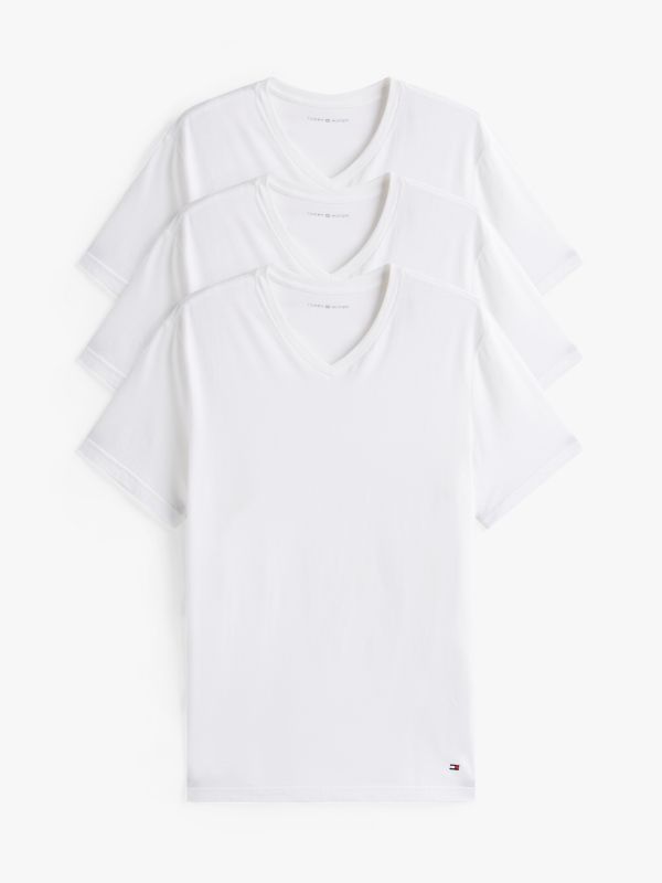 Cotton Classics V-Neck Undershirt 3-Pack — White