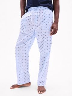 Printed Sleep Pant — Washed Blue 2